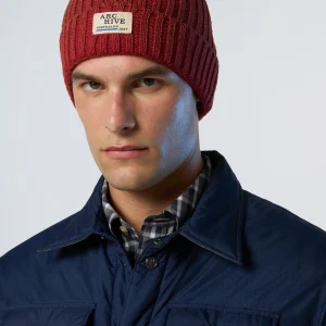 Archival ribbed beanie