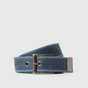 Archival canvas belt