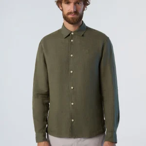 Plain linen shirt