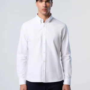 Oxford shirt with embroidered logo