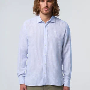 Classic stripe linen shirt