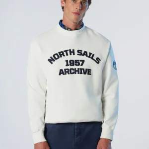 Archive sweatshirt with eyelet
