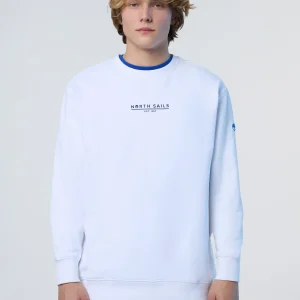 Sweatshirt with heritage print