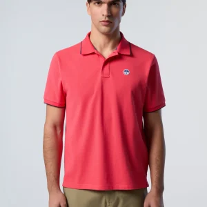 Polo shirt with contrast trims