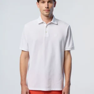 Polo shirt with embroidered logo