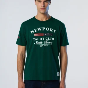 T-shirt with sailing print