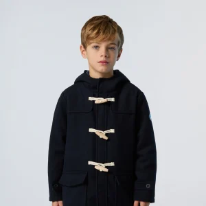 Wool blend duffle coat