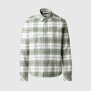 Checked flannel shirt