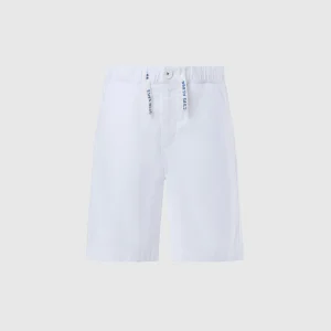 Drawstring chino shorts
