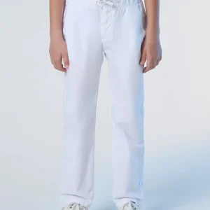 Drawstring chino pants