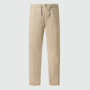 Chinos with elasticated waist
