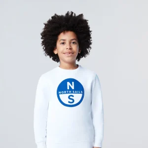 Sweatshirt with maxi logo