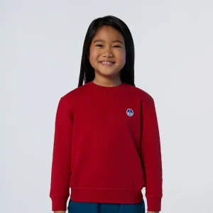 Sweatshirt with logo patch