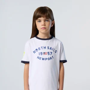 T-shirt with Newport print