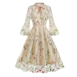 Robe de Soirée Vintage Chic