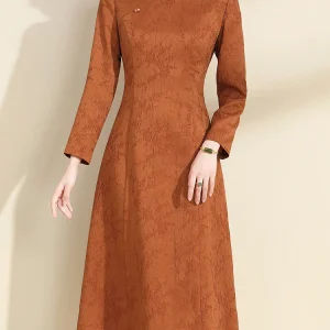 Robe Vintage Marron