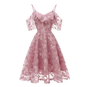 Robe de Cocktail Vintage Pour Mariage
