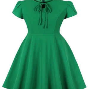Robe Vintage Verte Grande Taille