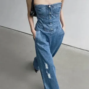 Combinaison Jean Bustier