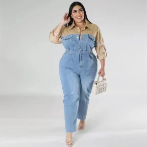 Combinaison Jean Grande Taille