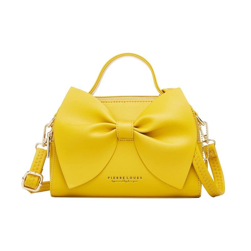 Sac à Main Années 50 Noeud Jaune